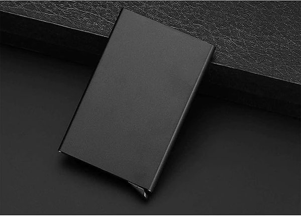 RFID Blocking Pop-Up Aluminium Card Wallet