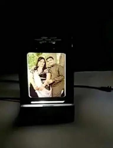 Personalised 360° Rotating Photo LED Night Lamp
