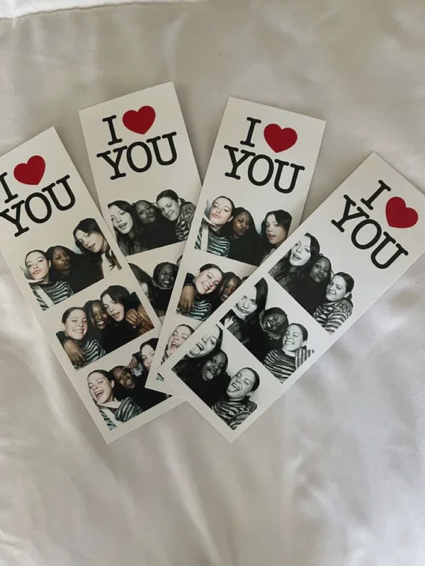 Retro Photobooth Film Strip Photo Prints (Set of Strips)