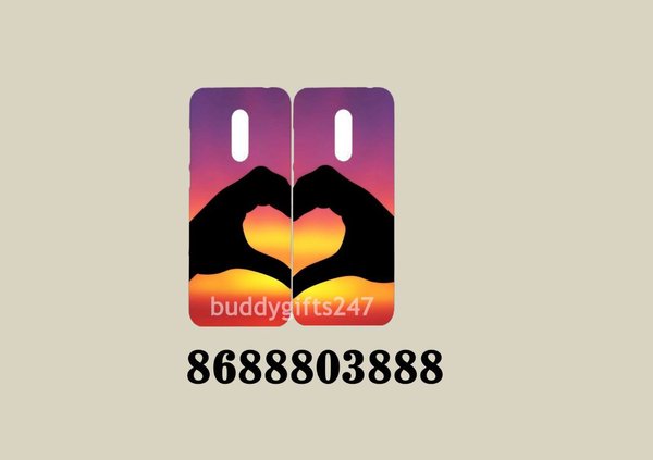 Personalised Matching Couple Phone Cases (Split Design)