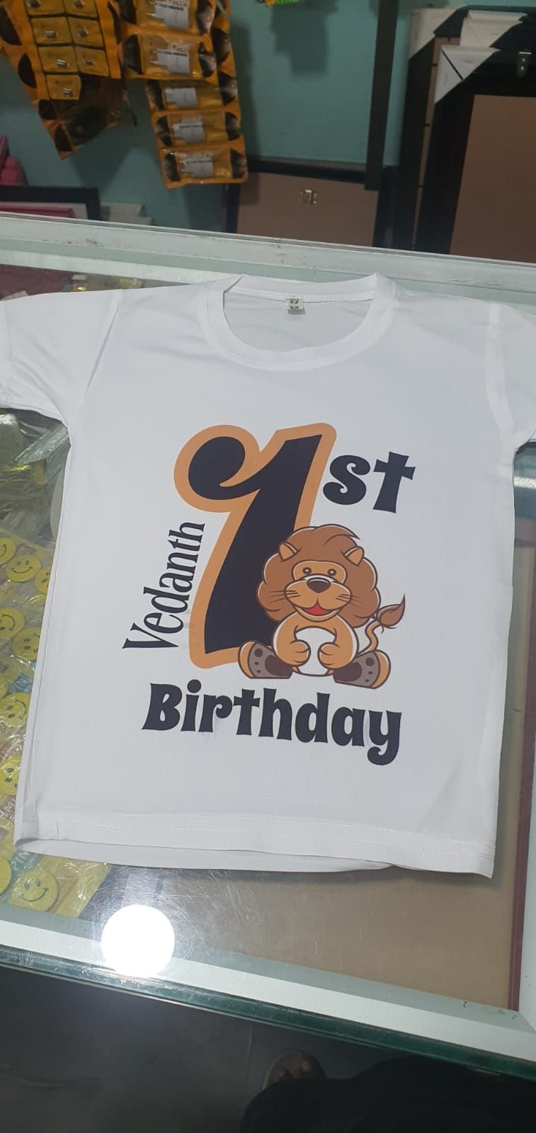 Personalised 1st Birthday Kids T-Shirt