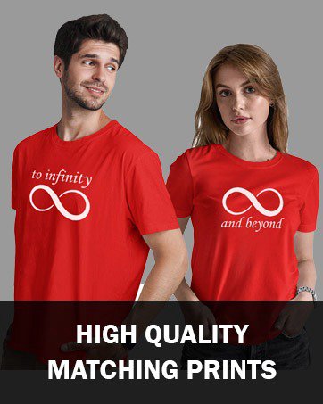Couple Shirts — To Infinity and Beyond
