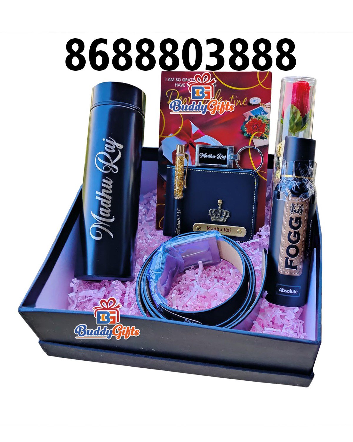 Personalised Men's All-in-One Birthday Gift Hamper