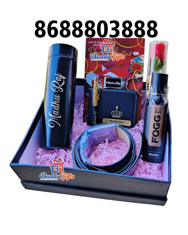 Personalised Men's All-in-One Birthday Gift Hamper