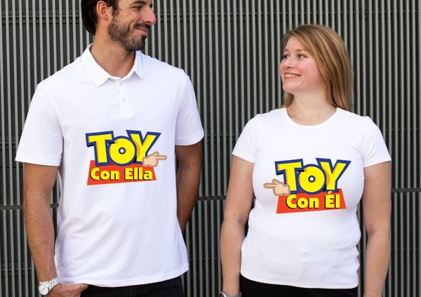 Couple Shirts — Fun Cartoon Characters & Toy Edition