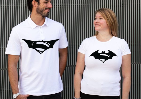 Couple Shirts — Batman & Batgirl (DC Comics)