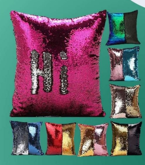 Personalised Reversible Sequin Magic Reveal Cushion