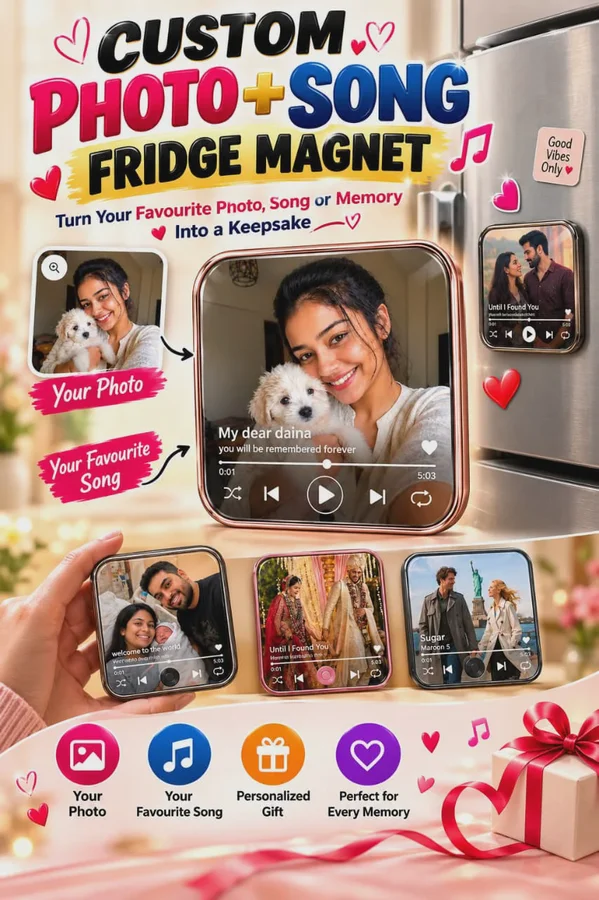 Musical & Custom Fridge Magnets